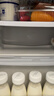华宝小冰箱小型家用出租房用冷藏冷冻两用一级能效节能省电迷你宿舍寝室办公室二门电冰箱 【一级能效】76L银色【全国联保】 实拍图