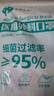 【独立100片】医用口罩透气口罩加宽耳带三层防护面罩防晒防花粉 （限时福利）蓝色100只/1袋 实拍图
