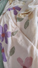 宜而爽【100%纯棉】女士睡衣女夏季V领短袖家居服套装送妈妈礼物 实拍图