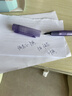 KACO百锋钢笔小学生3-6年级可换墨囊成人练字钢笔EF笔尖PP盒装搭配墨囊吸墨器 紫色/磨砂紫（紫霞） 实拍图