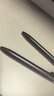 得力（deli）乐素臻顺滑按动中性笔签字笔 0.5mm子弹头按动笔水笔 金属喷漆 黑色 12支/盒A12 实拍图