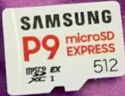 三星（SAMSUNG）512GB TF(MicroSD Express)P9固态存储卡 适配Switch2游戏机运动相机无人机内存卡 读800MB/s 实拍图