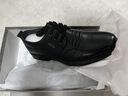 红蜻蜓大码男鞋牛皮真皮休闲鞋男圆头商务正装皮鞋男WTA306871T黑色46 实拍图