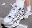 adidas「寻光者」SPIRITAIN 2.0厚底网面老爹鞋阿迪达斯轻运动   白色/金属银/黑色   39 实拍图