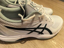 亚瑟士（asics）网球鞋GAME FF轻质耐磨男女士专业运动鞋 1041A489-104白绿色 42 晒单实拍图