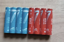 【百万热销】彩虹电池5号和7号AA 计算器钟表玩具七号碳性电池1.5v电池五号 7号8粒【容量升级】 实拍图