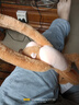 趴长臂猴子长尾猴公仔猴毛绒玩具婚庆抛洒创意挂窗帘玩偶车载吊猴 棕色款【全长43厘米左右】 晒单实拍图