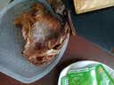 王饺儿手撕酱板鸭湖南老字号正宗常德特产蓝袋锁鲜装酱板零食308g/袋 【308克酱板鸭整只】锁鲜追剧下酒即食 实拍图