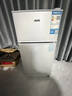 奥克斯小冰箱家用小型迷你冷藏冷冻两用出租房宿舍用节能省电寝室办公室电冰箱 【净化去味】156银色【高效保鲜 铜管速冷】42L 实拍图