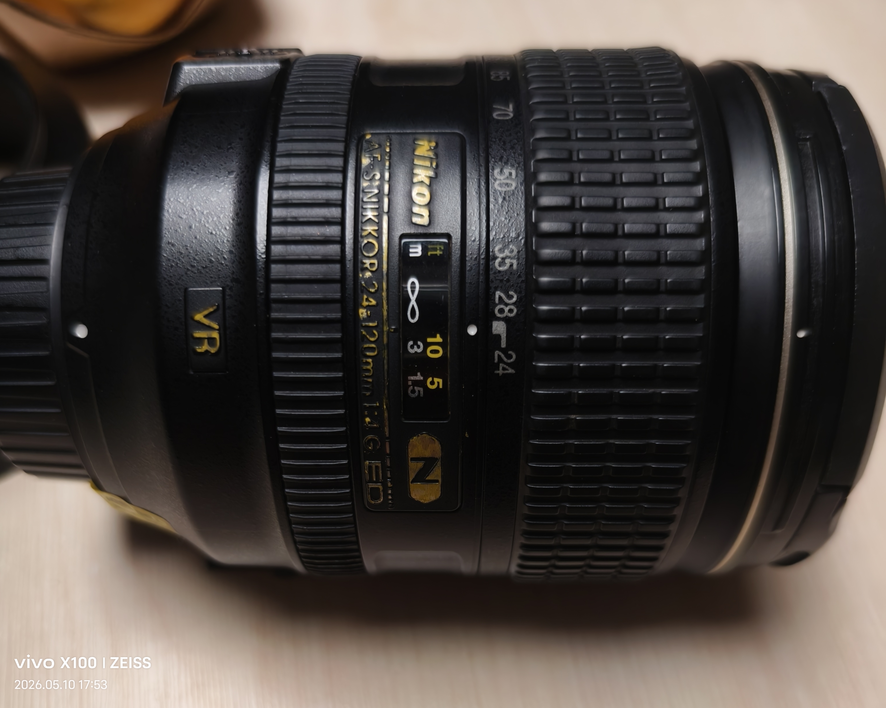 尼康Nikon 二手单反镜头 AF-S/AF-P/AF 尼克尔 二手尼康单反相机镜头 尼康 AF-S 尼克尔 24-120f/4G ED VR 实拍图