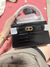 CHARLES&KEITH鳄鱼纹凯莉包手提斜挎婚包包女包生日520礼物CK2-50270880-1 Black黑色 S 实拍图