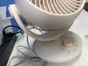 美的（Midea）【小型风扇】轻音台式桌面空气循环扇家用柔风电风扇宿舍办公迷你台扇落地扇空调伴侣 GAF18AD 实拍图