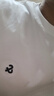 杰克·琼斯（JACK&JONES）26年男装四季打底T恤男士凉感透气多色情侣款短袖t恤水洗不易走形 黑色E43 L 180 实拍图