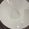 新款家用7英寸斗笠面碗釉下彩拉面碗高级感陶瓷吃面碗 纯白 7英寸 1个 斗笠碗 实拍图