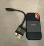 闪迪（SanDisk）ELE 1TB 移动固态硬盘（PSSD）新元素 type-c接口 小巧便携手机直连笔记本电脑两用外接 办公存储 实拍图
