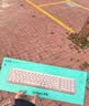 罗技（Logitech）MK251无线蓝牙键盘鼠标套装 办公商务笔记本电脑 数字键盘99键粉色键鼠套装（K251键盘+M196鼠标） 实拍图