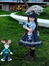 南木熊2026连衣裙朱迪兔子警官儿童衣服女孩服装洛丽塔公主裙子cosplay 短袖兔子警官130cm【尾巴+腰带+腰包+领带+腰部兔子】 实拍图