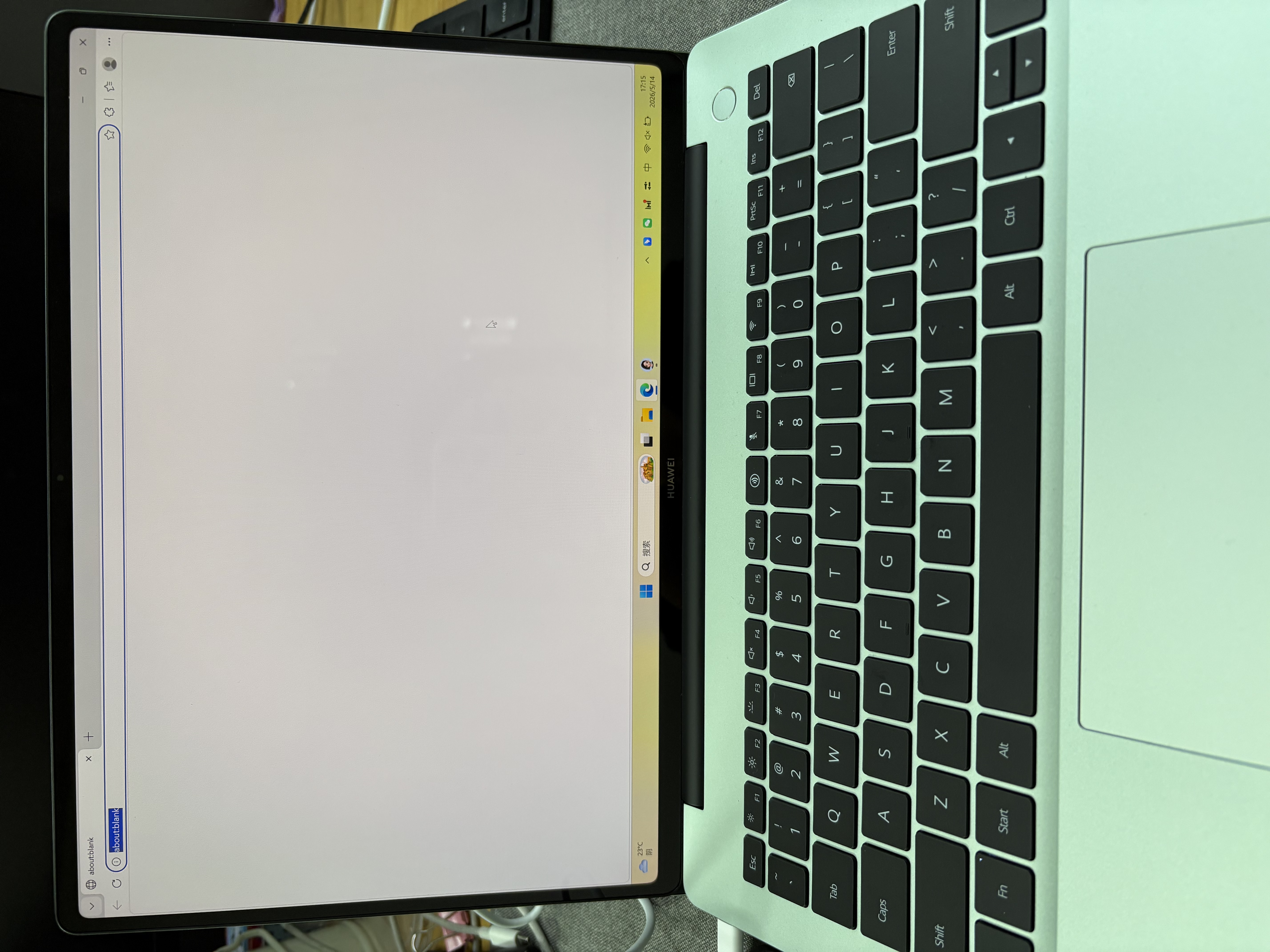 华为MateBook 14 酷睿 Ultra Linux版笔记本电脑 2.8K触屏 超薄高性能 办公商务本 Ultra 5 32G 1TB | 原野绿 V20 店铺预装Windows版（未激活） 实拍图