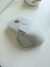 罗技（Logitech）大师系列 MX Master 4 高性能无线蓝牙鼠标  办公鼠标 静音鼠标  升级款 浅灰 带无线接收器 实拍图