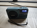 山水（SANSUI）M39收音机老人老年人充电插卡迷你小音箱便携式随身听FM调频广播音响蓝牙音箱音乐播放器 蓝色 实拍图