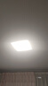 箭（ARROW）箭牌照明 吸顶灯led卧室灯客厅灯三防灯卫生间厨房阳台灯中山灯具 白玉36瓦圆形三色38cm适18平内 实拍图