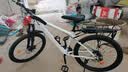 凤凰（Phoenix） 上海凤凰山地自行车成人男士女式学生变速宽胎越野赛车公路单车 钢架辐条轮白【省力全轴承】 24寸24速【参考:138-168cm】 实拍图