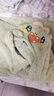 欧孕（OUYUN）婴儿浴巾珊瑚绒速干儿童斗篷浴袍带帽宝宝洗澡浴衣 恐龙145*85  实拍图