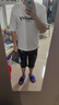 布恩普【两件装】夏季短袖t恤男韩版ins潮流宽松青少年五分半袖体恤男 Mi1白色+MP2白色 XL【建议体重110-140斤左右】 实拍图