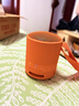 索尼（SONY）SRS-XB100 无线蓝牙音箱 迷你便携音响户外低音炮 重低音16小时续航IP67防水防尘礼物送男女友学生 橙色 实拍图