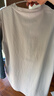 杰克·琼斯（JACK&JONES）26年男装四季打底T恤男士凉感透气多色情侣款短袖t恤水洗不易走形 晨灰色A04 M 175 实拍图