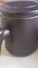 宅轻松茶杯茶水分离泡茶功夫茶杯喝茶水杯子办公杯带过滤茶漏茶具花茶杯 实拍图
