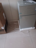 现代（HYUNDAI）（韩国现代）小冰箱迷你小型家用冷藏冷冻宿舍出租房办公室双开门二门电冰箱节能省电 68L银【店铺爆款+节能省电】 实拍图