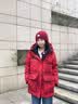 波司登（BOSIDENG）冬季羽绒羽绒服女士加厚90绒鹅绒连帽商场同款时尚百搭休闲外套 【新年红】马到成功|9FS4 L 170/92A 体重约120-130斤 实拍图