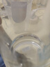 喜碧（Scybe）茶杯耐热玻璃杯办公杯玻璃茶杯带盖把手杯玻璃水杯格隆380ml 2只 实拍图