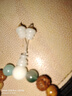 梦君宸白玉菩提根三通佛头套装星月菩提配饰套餐 男文玩佛珠手串DIY配件 三通套餐福禄1号_12-13mm 无串好发货 实拍图