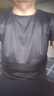 【买2件送1件】短袖t恤2026宽松男士大码速干透气运动上衣CJDP 短袖【网眼】黑色 2XL 【运动款，建议码数拍大】 实拍图