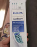 飞利浦（PHILIPS）电动牙刷头W2亮白型官方原装欧洲进口适配钻石1/3/3pro/CI/导航刷系列刷柄  3支装HX6063/96 黑 实拍图