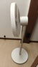 美的（Midea）【幸运草安睡2.0 MAX】一键闪装/直流变频家用轻音电风扇语音遥控落地扇 大风量一级能效卧室电扇 实拍图