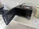 美的（Midea）微波炉变频家用20升800W快捷平板速热微波炉烤箱一体机C22 高清彩屏 一级能效  实拍图