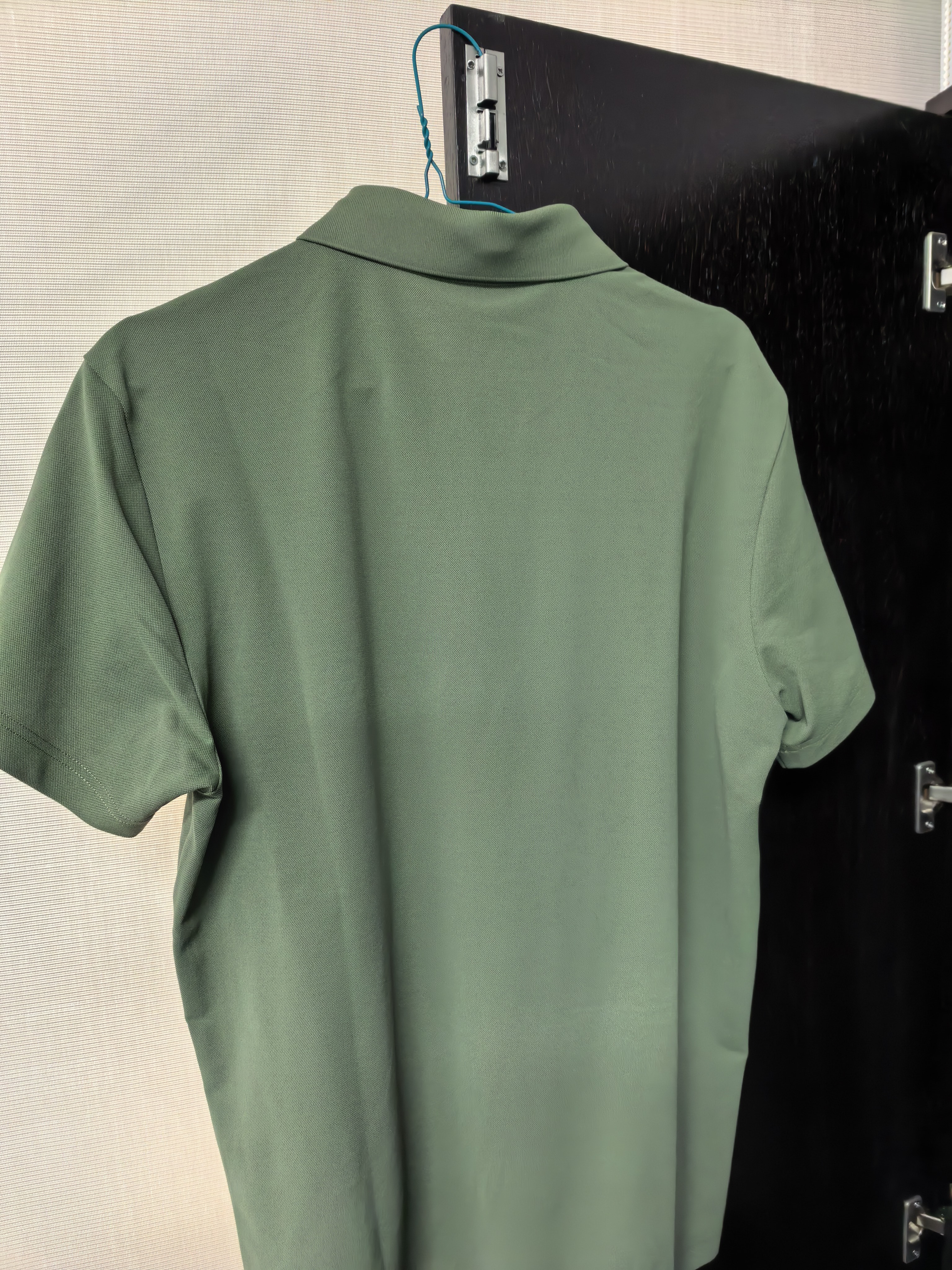 迪桑特（DESCENTE）DESCENTE迪桑特TRAINING系列男士吸湿速干D-TOUGH短袖POLO衫新品 KK-卡其色 L (175/96A) 实拍图