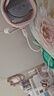 babycare婴儿奶瓶套奶瓶防护袋奶瓶保护壳便捷随身携带奶瓶保温套 摩恩蓝 实拍图