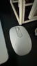罗技（Logitech）M196 无线蓝牙鼠标 办公鼠标 笔记本商务办公家用 小巧便携 对称手型 珍珠白 实拍图