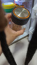 富光 男女士双层玻璃杯 水杯 支持团购定制 304杯子泡茶杯400ML黑 实拍图