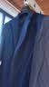 罗蒙儿童西装套装帅气男童花童主持人礼服男孩钢琴演出服 藏青色 160 实拍图