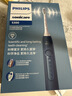 飞利浦（PHILIPS）毕雯珺推荐声波电动牙刷钻石3系 5倍洁齿5种模式 刷头*2 520情人节礼物送男生女友HX5181/02蓝 实拍图