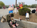 童泰（TONGTAI）女宝宝打底裤夏季薄款女童吸汗透气七分裤儿童休闲裤子白色80cm 实拍图