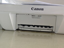 佳能（Canon）E478打印机复印扫描一体机家用无线手机连接打印彩色喷墨照片家庭作业卷子学生办公白色款A4 【E478 白】3in1无线家用 官方标配 实拍图