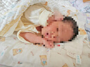 贝瑞加（Babyprints）婴儿连体衣2件装新生儿纯棉内衣长袖四季爬服宝宝哈衣薄款 白黄59 实拍图