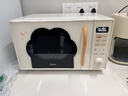 美的（Midea）【价保618】小滋味萌宠猫爪变频微波炉微烤一体机23L大容量900W平板烧烤易清洁内胆 （C23H5） 实拍图