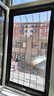 肯贝恩定制外开内开窗隐形纱窗网魔术贴自粘防蚊家用免打孔自装防蝇窗纱 整片款-灰纱黑边【防蚊纳米网】 0cm*0cm 【支持定制请联系客服】 实拍图